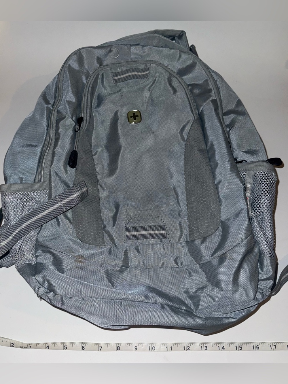 USED Gray Swiss Gear Backpack